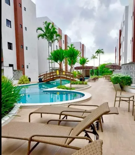 Apartamento no Cuiá (60 m², 2/4, 2º andar, Residencial Pinheiros do Sul I )