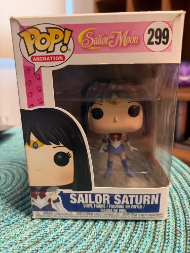 Funko Pop Sailor Moon - Sailor Saturn #299 (Raro / Vaulted)