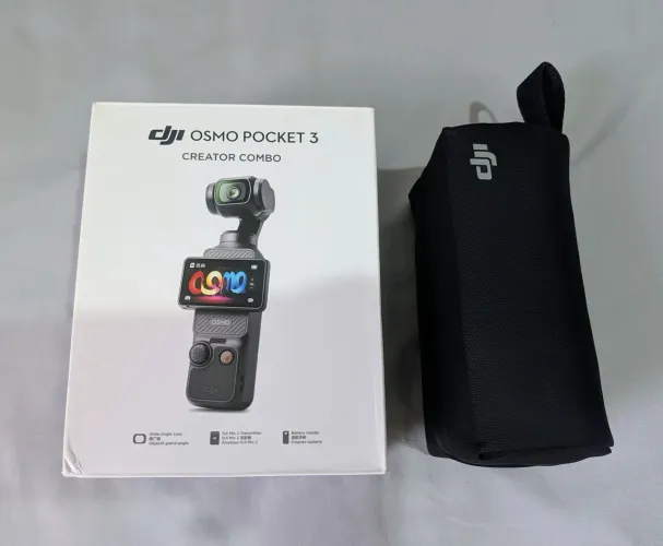 Camera DJI Osmo Pocket 3 Creator Combo - Perfeito estado