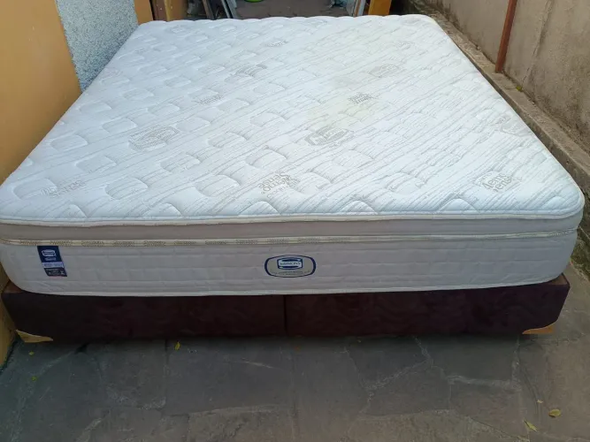 Conjunto king mola ensacada viscoelástico