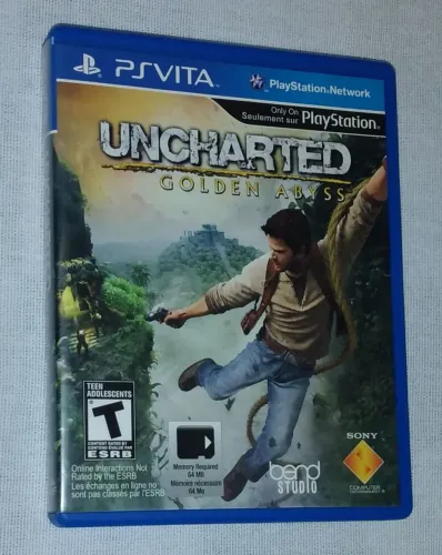 Uncharted Golden Abyss Jogo PS VITA
