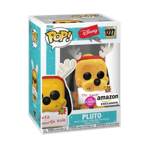 Funko POP! Disney Holiday Pluto (Flocked)