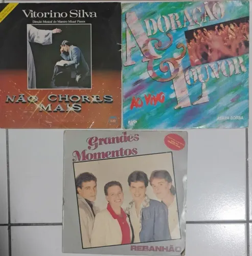 3 Vinil (Rebanhão, Asaph Borba e Vitorino Silva)