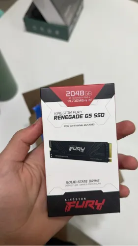 Ssd 2048gb 2TB PCIE 5.0 M2 NVMe Kingston Fury Renegade G5 14800MB/S SFYR2S/2T0