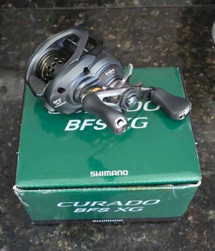 Carretilha shimano curado bfs