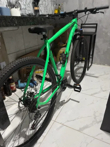 Bicicleta KSW Verde Aro 29 Quadro 21