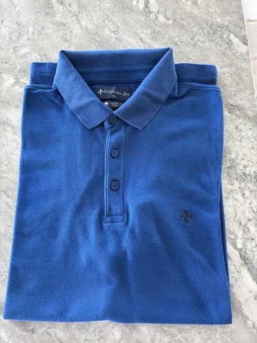 Camisa Polo Dudalina Sport Original - Algodão Pima - Tamanho GG - Azul