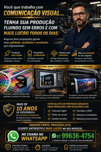 Designer de Criação de Arte até arquivo Pronto para impressão