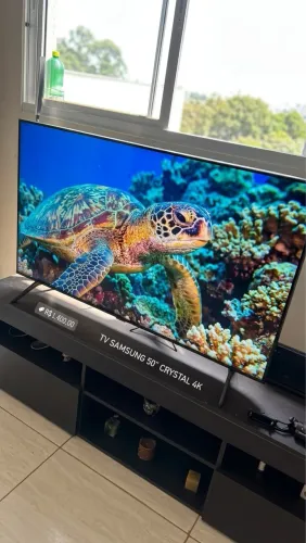 ? SMART TV SAMSUNG 50" CRYSTAL 4K - SEMINOVA / EXCELENTE ESTADO!