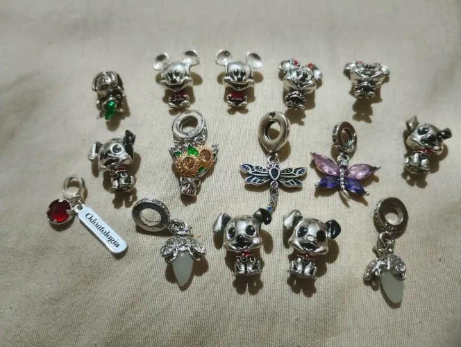 Berloques/Charms em Prata 925 - venda por unidade