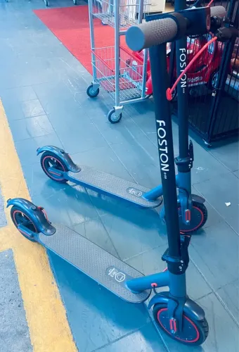 2 Patinete Elétrico Foston S09 PRO 2022 25km/h Bateria 10.400mAh Fosco