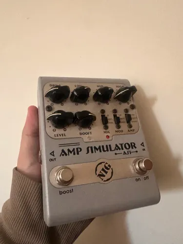 Pedal NIG AMP SIMULATOR guitarra AS1