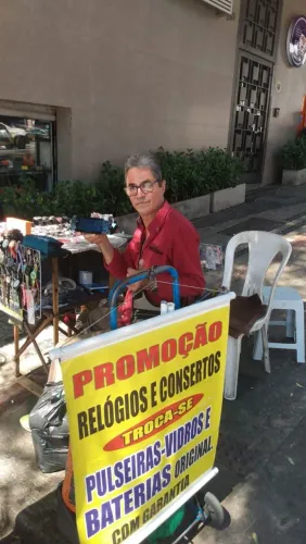 Conserto e venda de relogios