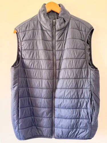 Colete Zara Azul-Marinho Masculino M | Pouquíssimo Usado