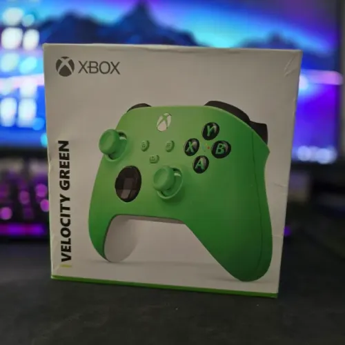 Controle Sem Fio Xbox Velocity Green