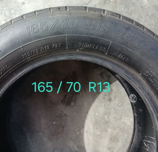 Pneus Aro 13 Usados - Ótimo Custo-Benefício