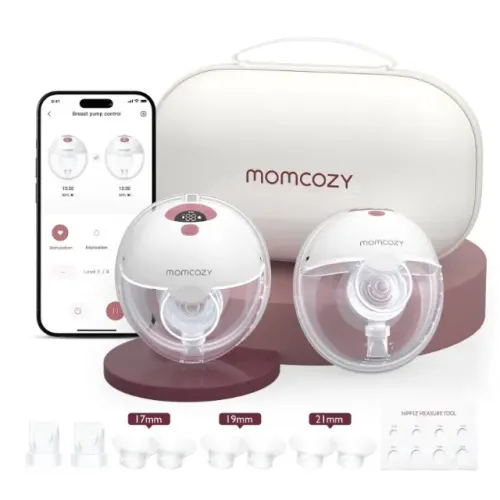 Bomba Tira-leite Momcozy M5 Smart Wearable com App