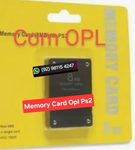 Memory Card ps2 Opl