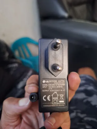Fonte Monitor LG 12v 2A