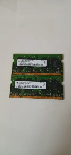 Memória RAM DDR2 Notebook 512MB (2x256MB) PC2-4200S