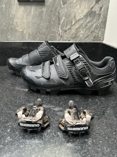 Sapatilha MTB Absolute Tam 40 + Pedal clip Shimano M-520