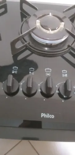 Cooktop Philco 5 bocas + armário