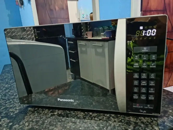 Microondas 32 litros funcionando entrego