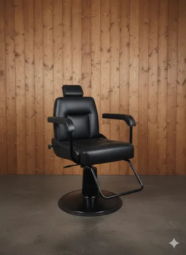 Cadeira reclinável para barbearia 