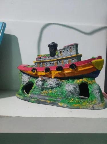 Barco para aquário