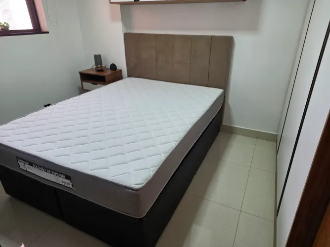 Cama box Baú Casal Ortobom