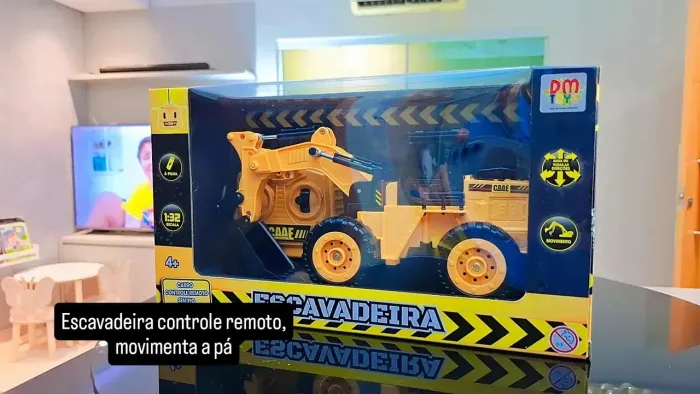 Trator controle remoto