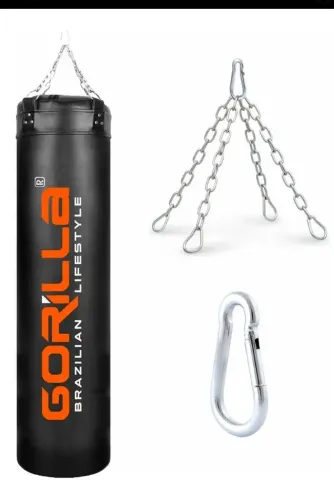 Saco de pancadas grande 85kg semi-novo  ,com retalhos para encher 