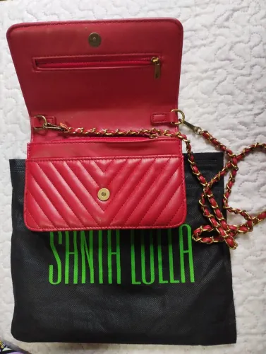 Bolsa Santa Lolla vermelha