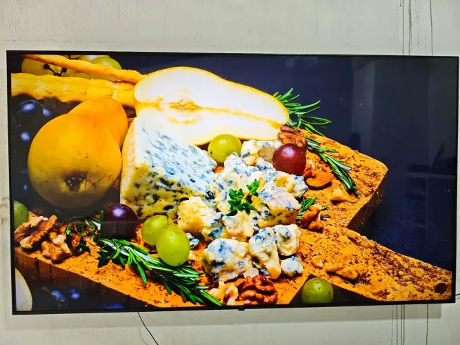 Smart tv LG de 75 polegadas 4k borda infinita