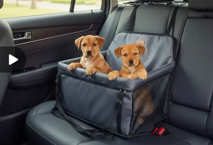 OLX: Cadeira Dupla para Transporte de 2 Pets até 30 kg - Estado de Nova - R$ 100 ?