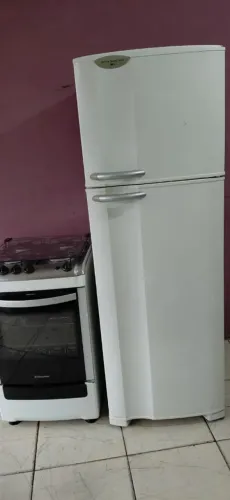 Geladeira duplex + fogão automático ENTREGO