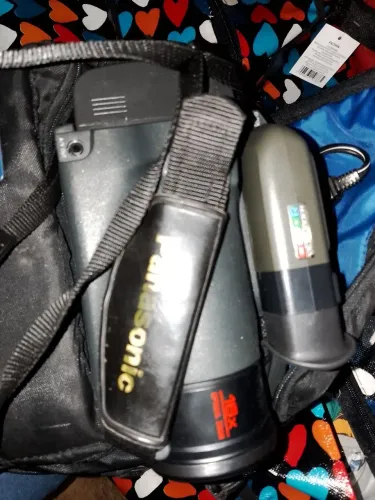 Camera filmadora com todos acessorios