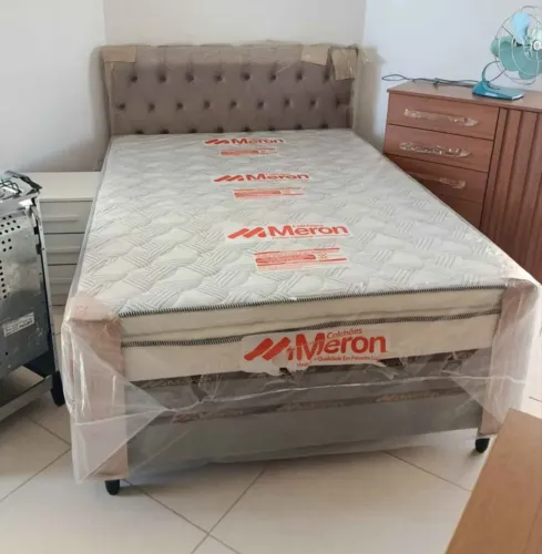 Cama box casal reforçada- qualidade garantida