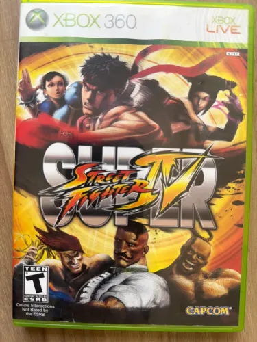 XBOX 360 - Jogo Street Fighter lV