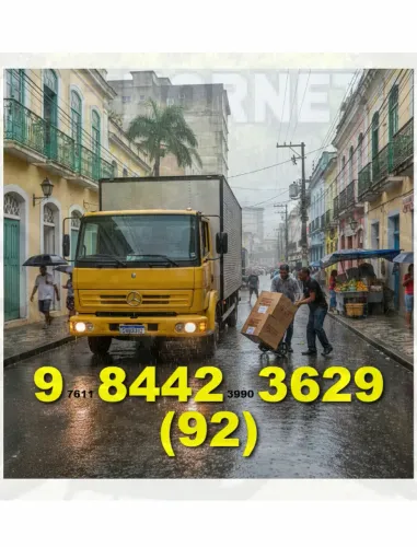 Frete Bau no Alvorada, Adrianópolis, Parque 10, Cidade Nova e Cachoeirinha (92) 9\8442\362