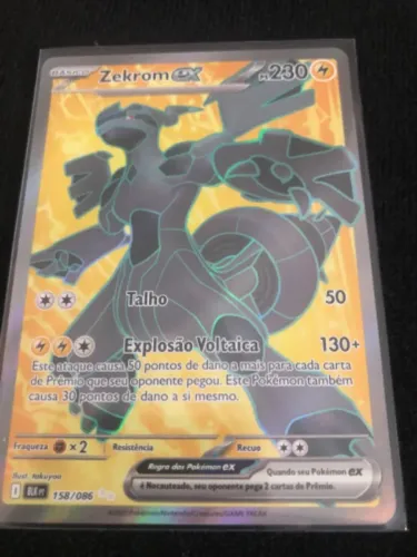 Carta Pokemon zekrom