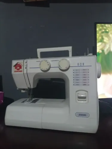 Máquina de costura reta zing zag