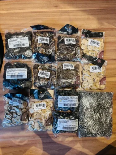 950 botões de coco corozita e outros