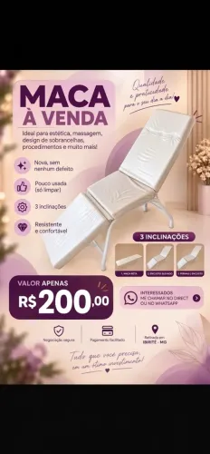 Maca 3 inclinações