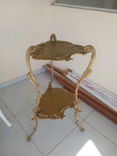 Bancada rústica de alumínio