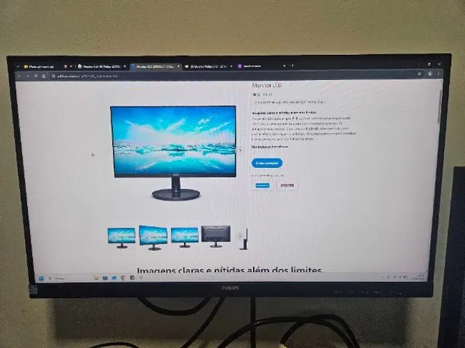 Monitor Full HD Philips 221V8L 21,5? LED HDMI