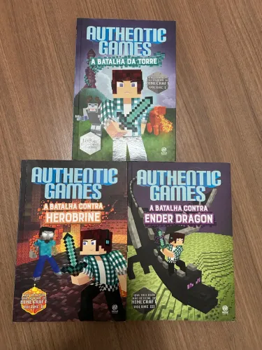 Coleção de livros Authentic Games
