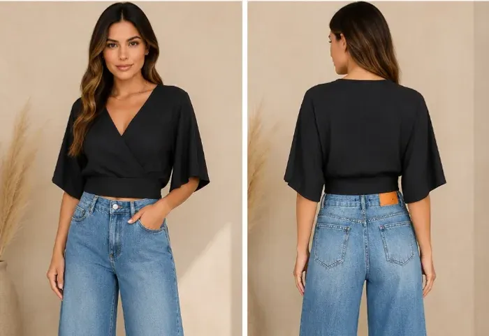 Blusa DZARM Preta, Tamanho P