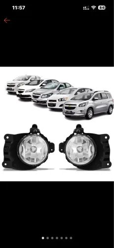 Farol de minha da linha chevrole