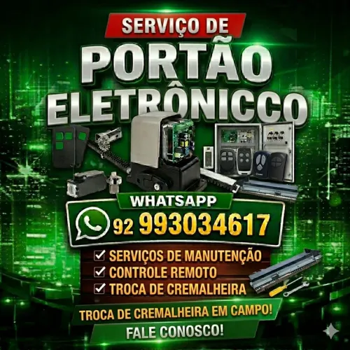 MANUTENÇÃO DE PORTÃO ELETRÔNICO